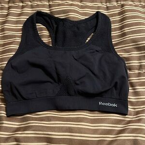 Reebok Black Racerback Sports Top